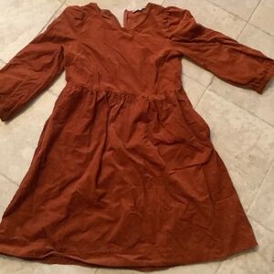Madewell long sleeve dress